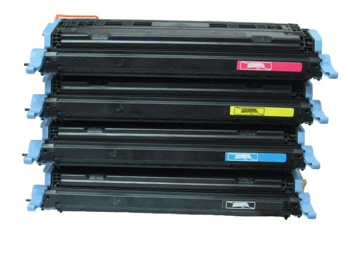 HP 124A Remanufactured Laser Toner Cartridges 4-Pack